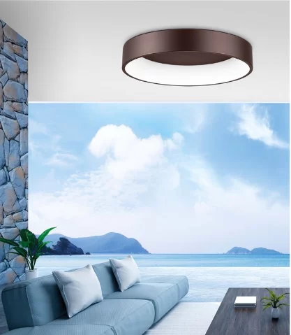 PLAFONIERA LED 42W RANDO COFFEE-BROWN D60