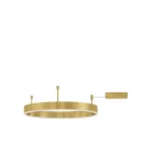 PLAFONIERA LED 45W MOTIF D60 BRASS