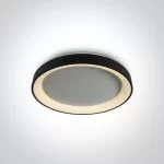 PLAFONIERA RING LED 30W 62130L NEGRU