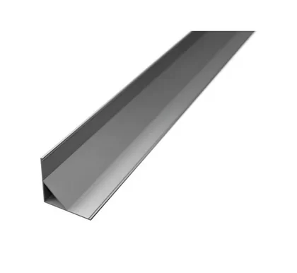 Profil LED Colt Aparent 2m 16x16mm Aluminiu Silver cu Dispersor Opal Alb - LP202