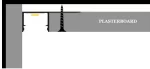 Profil LED Incastrat 2m 14.8mm Aluminiu cu Dispersor Alb Laptos - LP313F