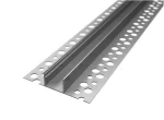 Profil LED Incastrat Trimless Rigips 17mm Aluminiu cu Dispersor Opal- LP312