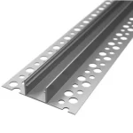 Profil LED Incastrat Trimless Rigips 17mm Aluminiu cu Dispersor Opal- LP312