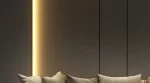 Profil LED Incastrat Trimless Rigips 2m 12mm Aluminiu Alb cu Dispersor Opal - PRO2169