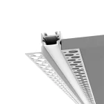 Profil LED Incastrat Trimless Rigips 2m 23mm Aluminiu cu Dispersor Opal- PRO2141