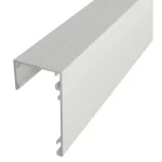 Profil LED Perdea 2m Aluminiu Alb Decor Line cu Dispersor Opal LP408W