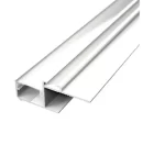 Profil LED Scafă Orizontală Trimless Indirecta 2m CEIL-GLOW Alb cu Dispersor Opal-505W