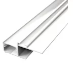 Profil LED Scafă Orizontală Trimless Indirecta 2m CEIL-GLOW Alb cu Dispersor Opal-505W