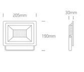 PROIECTOR EXTERIOR LED 50W IP65 6000K
