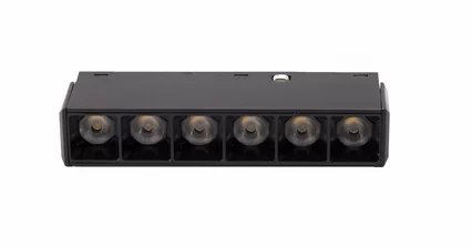 SHIFT B GRID 6W LED XS 48V 3000K L11cm BLACK