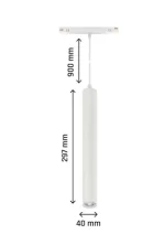 SHIFT MAGNETIC LED 12W HANG TUBE 3000K 48V