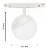 SHIFT MAGNETIC LED 5W GLOBE IN 3000K