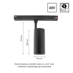 SHIFT MAGNETIC SPOT 10W LED 3000K 48V
