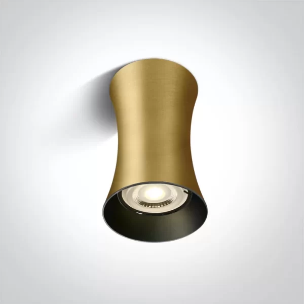 Spot Aparent Interior GU10 10W Decorative Dark Light, Alama/Alb/Gri