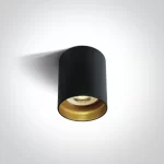 Spot Aparent Interior GU10 10W Metal Black, Negru