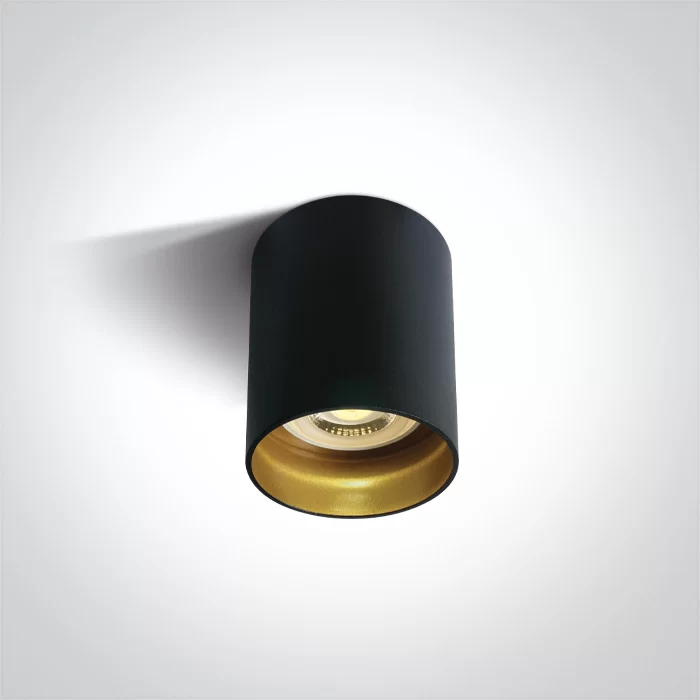 Spot Aparent Interior GU10 10W Metal Black, Negru Spot Aparent Interior GU10 10W Metal Black, Negru