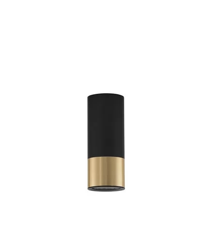 Spot Aparent Interior GU10 10W Picto, Negru-Auriu