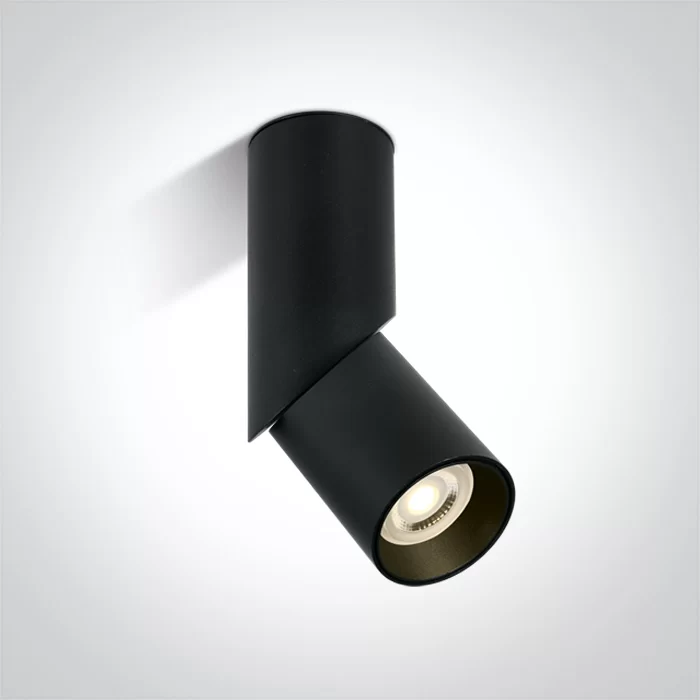 Spot Aparent Interior GU10 Directional, Negru Mat, Orientabil Spot Aparent Interior GU10 Directional, Negru Mat, Orientabil
