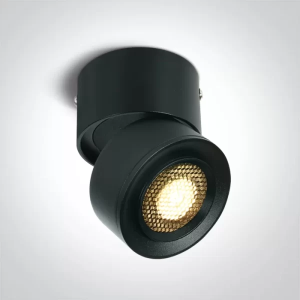 Spot Aparent Interior LED 15W Display, Negru, Directionabil Dual
