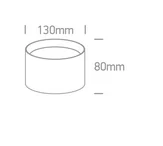 Spot Aparent Interior LED 20W CCT, Alb/Negru, IP44, 2000lm
