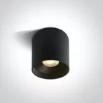 Spot Aparent Interior LED 22W Rotund, Negru, 1500lm
