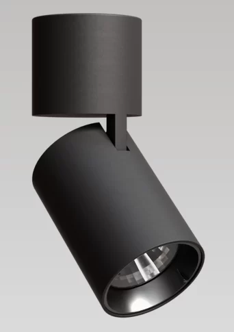 Spot Aparent Interior LED 33W Ska Base, Negru, Orientabil 350°
