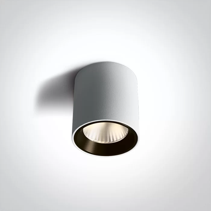 Spot Aparent Interior LED 7W Rotund, Alb, 500lm Spot Aparent Interior LED 7W Rotund, Alb, 500lm