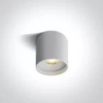 Spot Aparent Interior LED 8W Round, Alb