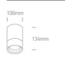 SPOT EXTERIOR APARENT 10W GU10 IP54 67132C