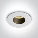 SPOT INCASTRAT BEC LED 10W 10105MD WHITE-BLACK