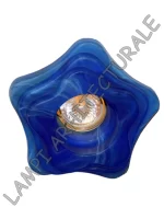 SPOT INCASTRAT BEC LED 10W BLUE FLOWER