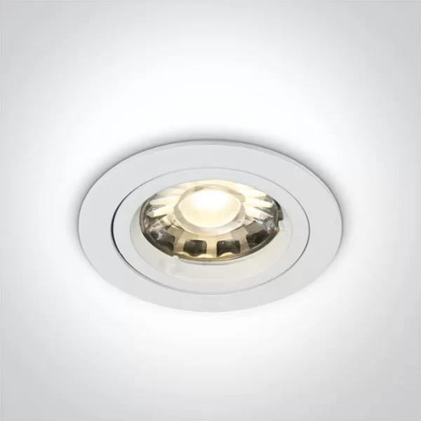 SPOT INCASTRAT BEC LED 10W FIX CLASSIC ALB 10105GU
