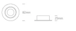 SPOT INCASTRAT BEC LED 10W ORIENTABIL RETRO WHITE 11105UA