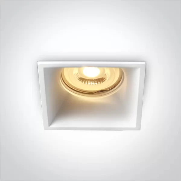 SPOT INCASTRAT BEC LED 10W SQUARE ALB 50105TG