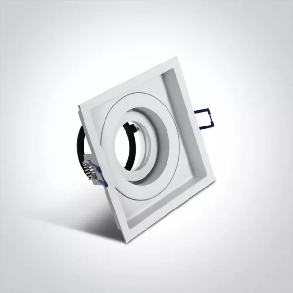 SPOT INCASTRAT BEC LED 10W SQUARE ORIENTABIL WHITE 51105N