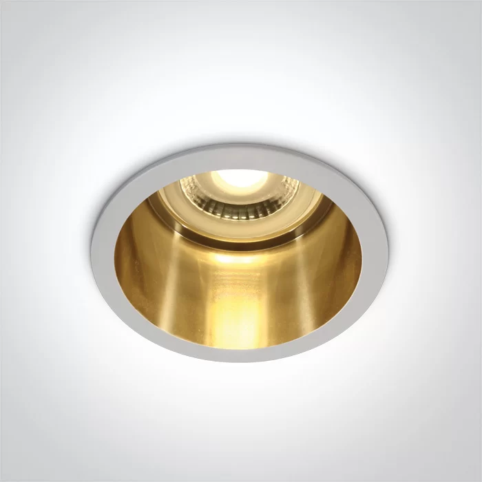 SPOT INCASTRAT BEC LED 10W WHITE-BRASS 10105D8 SPOT INCASTRAT BEC LED 10W WHITE-BRASS 10105D8