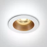 SPOT INCASTRAT BEC LED 10W WHITE-GOLD 10105M