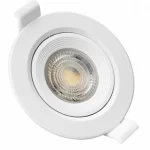 SPOT INCASTRAT BEC LED 6W FIALE CORE FLAT ORIENTABIL