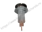 SPOT INCASTRAT BEC LED 8W GLASS STALACTITE