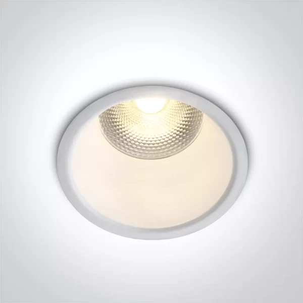 SPOT INCASTRAT LED 10W SLIM WHITE IP20 10110FD