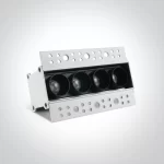 SPOT INCASTRAT LED 10W TRIMLESS DARK-LIGHT SQUARE IP20