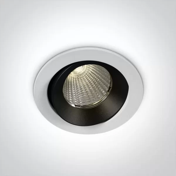 SPOT INCASTRAT LED 12W AJUSTABIL IP65 WHITE 11112P