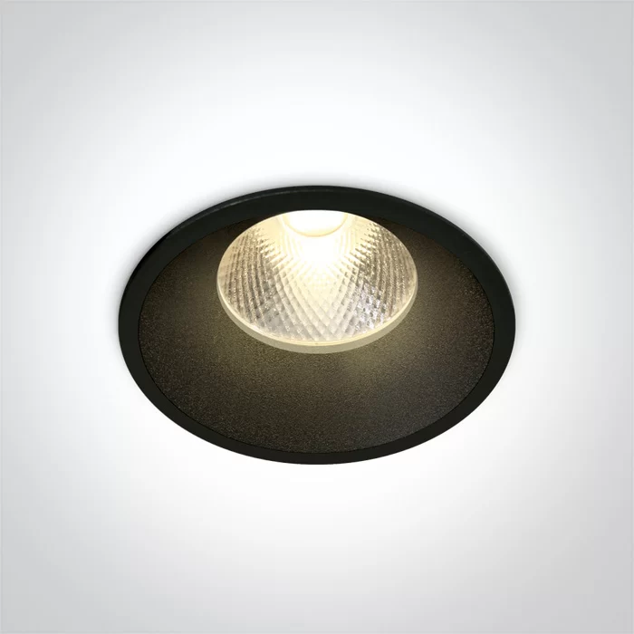 SPOT INCASTRAT LED 12W FIX 10112TD BLACK SPOT INCASTRAT LED 12W FIX 10112TD BLACK