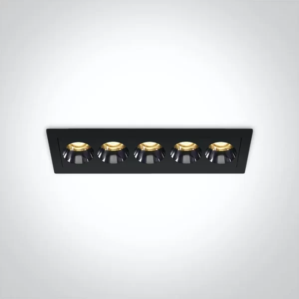SPOT INCASTRAT LED 12W LINIAR 50012H BLACK