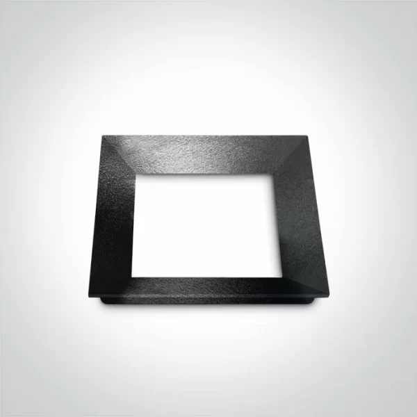 SPOT INCASTRAT LED 12W SQUARE BLACK 51112H