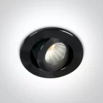 SPOT INCASTRAT LED 1W MINI ORIENTABIL 11103B BLACK