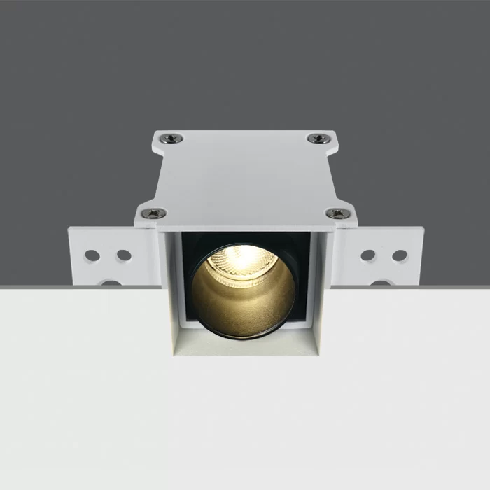 SPOT INCASTRAT LED 3W TRIMLESS SQUARE 50103ATR BLACK SPOT INCASTRAT LED 3W TRIMLESS SQUARE 50103ATR BLACK