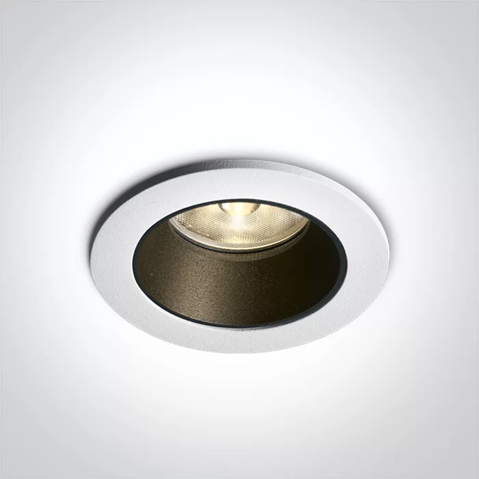 SPOT INCASTRAT LED 6,5W 10107K BLACK SPOT INCASTRAT LED 6,5W 10107K BLACK