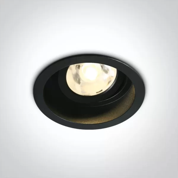 SPOT INCASTRAT LED 6W SUPER NARROW ORIENTABIL BLACK