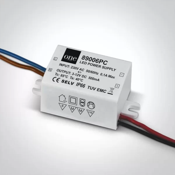 SPOT INCASTRAT LED 6W SUPER NARROW ORIENTABIL BLACK